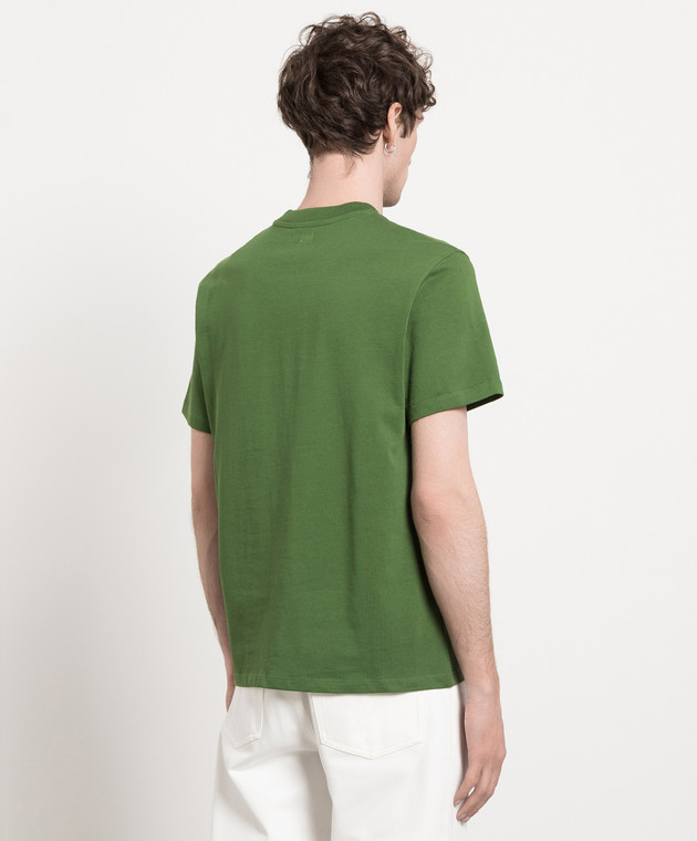 Ami Paris - Green t-shirt with logo UTS022726 - shop with