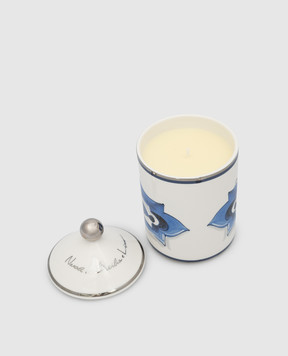 Dolce&Gabbana Scented candle with the aroma of neroli and lemon in a porcelain candle holder TCC113TCAHZ