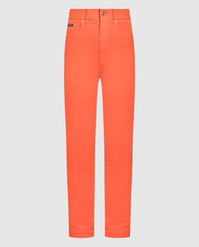 Dolce&Gabbana Orange skinny jeans FTAQWDG889I