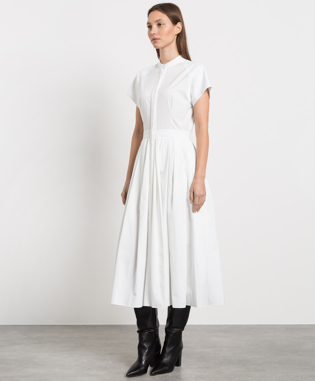 Alexander mcqueen white dress on sale