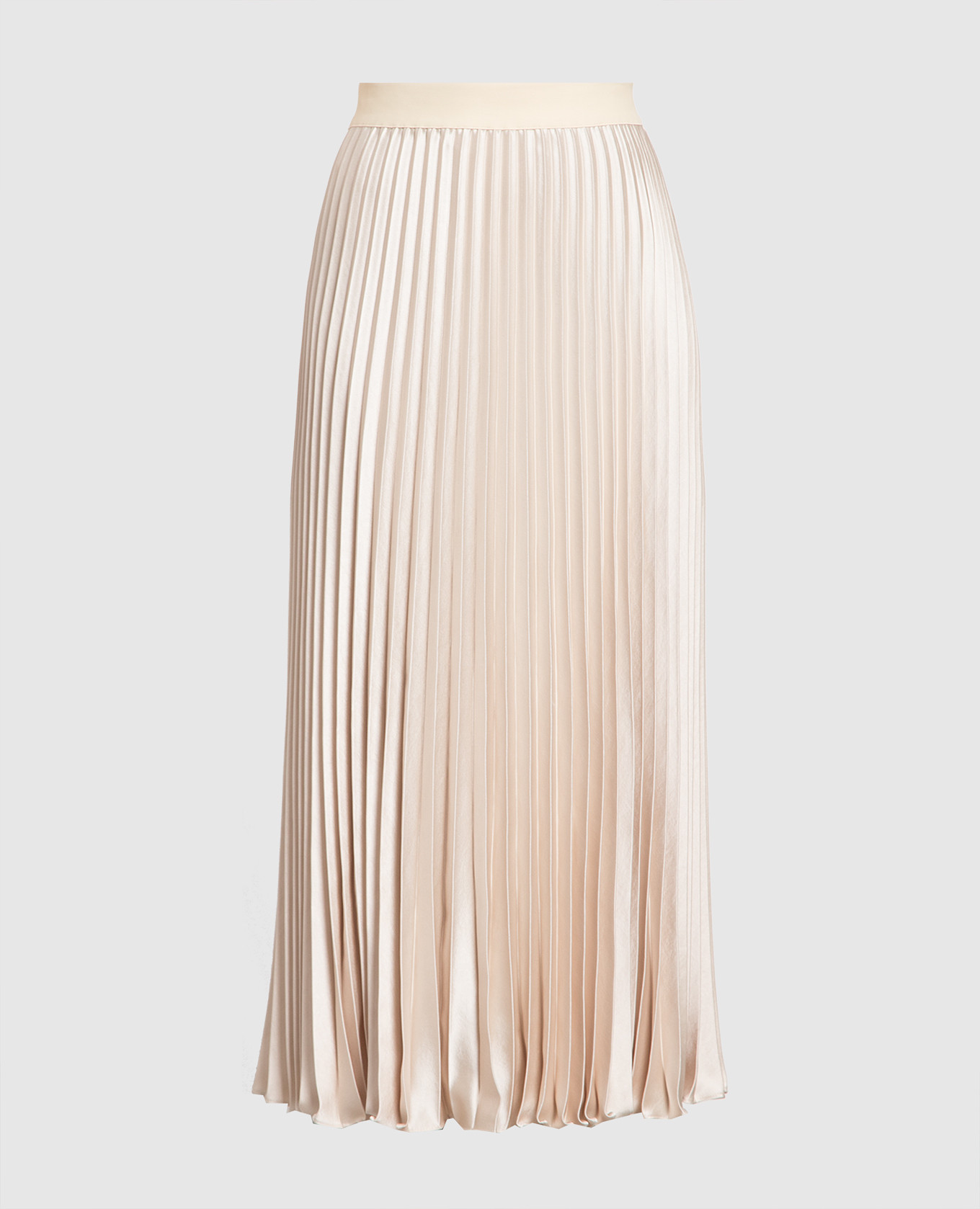 スカート MAX MARA 'Losanna' skirt Beige Viscose crêpe pencil skirt, ivory | 