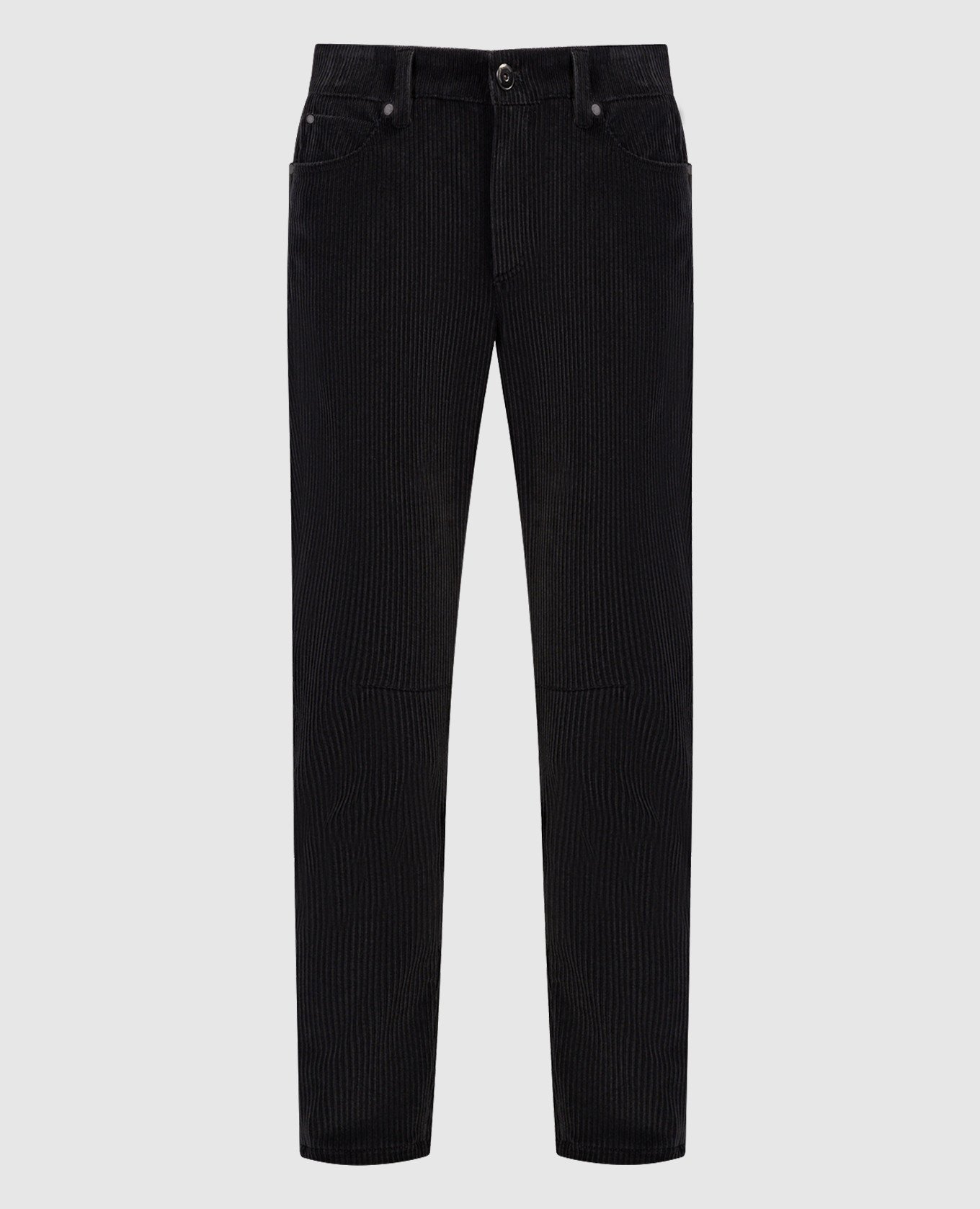 

Green corduroy pants with monil chain Brunello Cucinelli