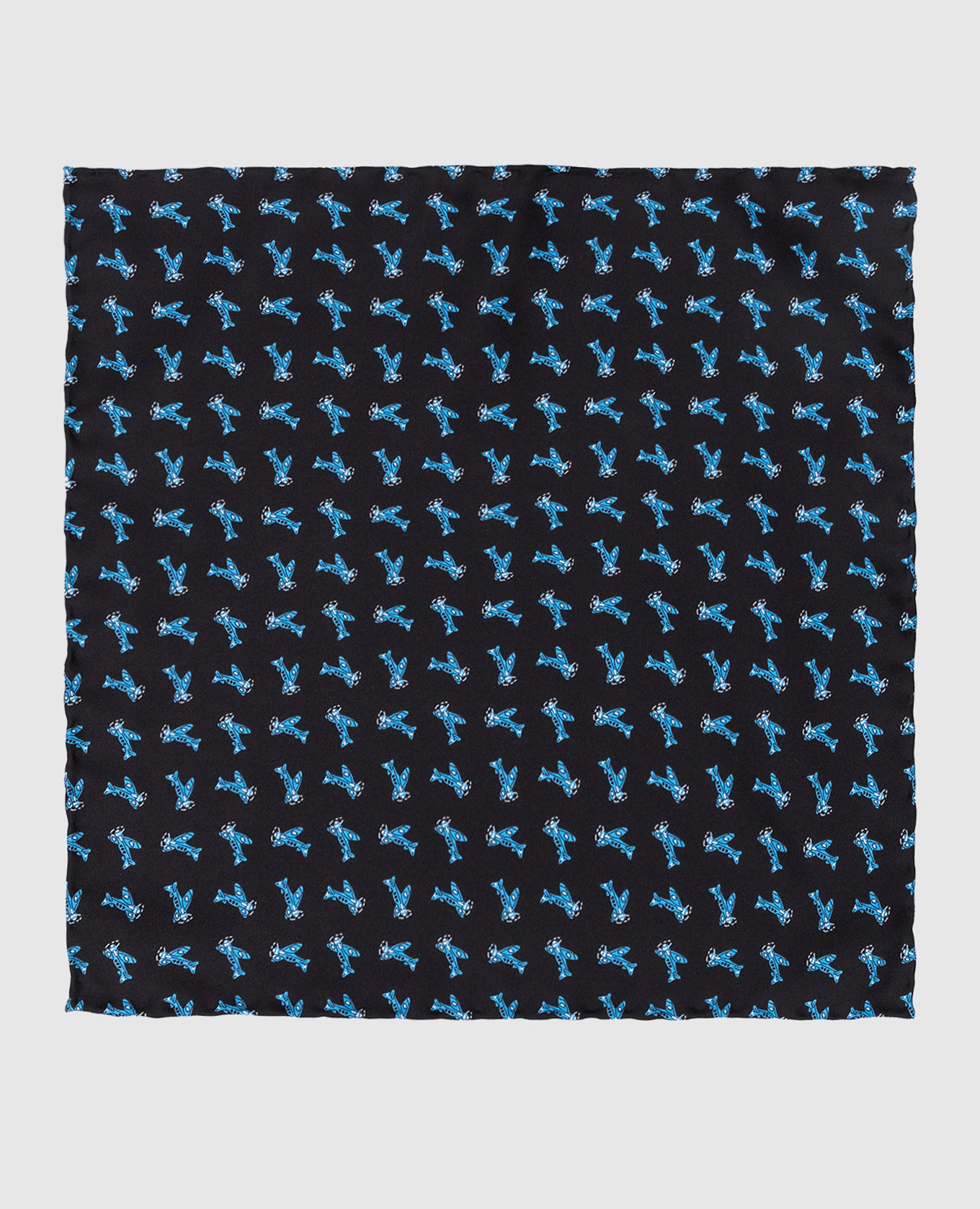 

Children's black shawl in patterned silk Stefano Ricci