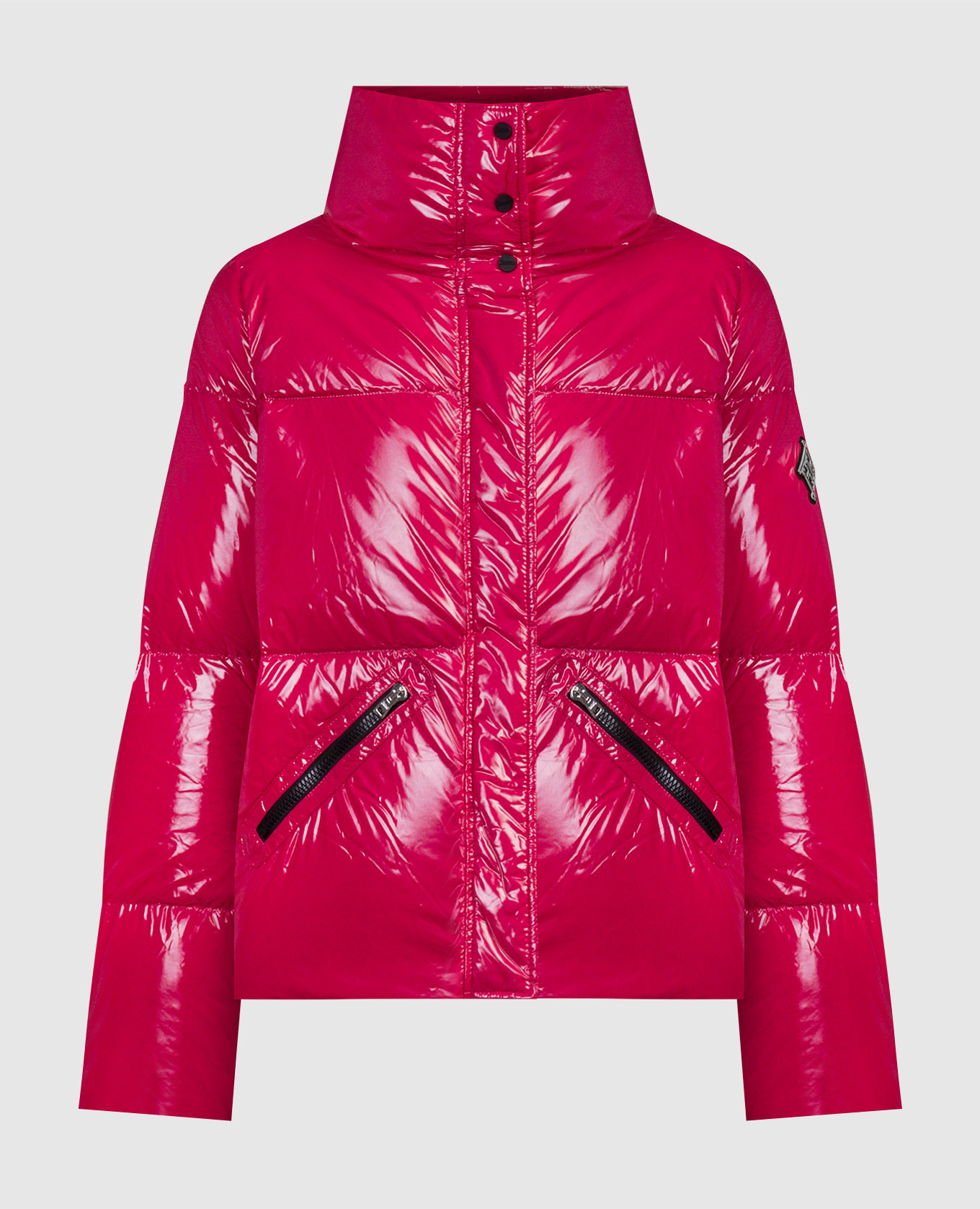 

Pink down jacket with logo Herno, Розовый