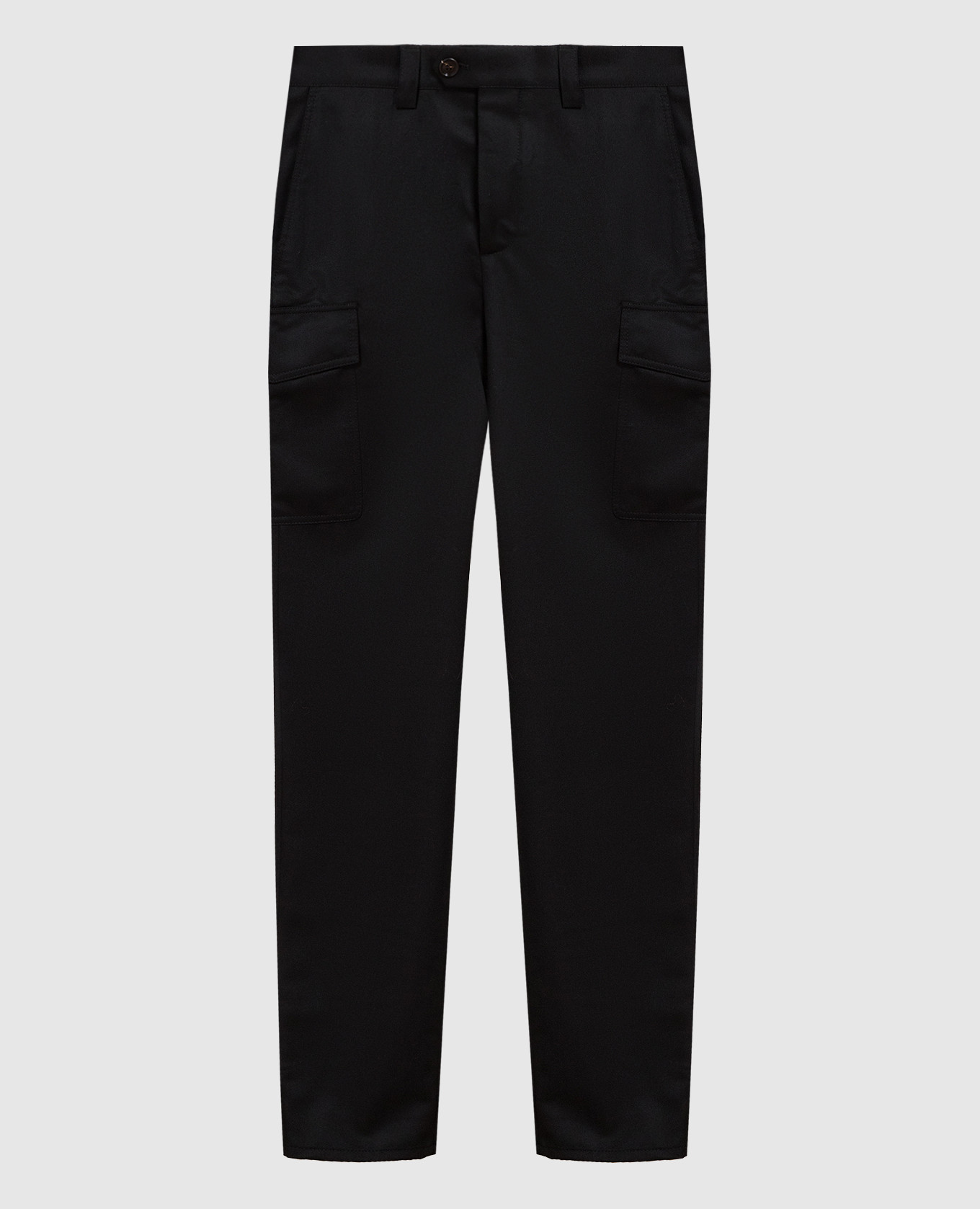 

Black wool cargo Brunello Cucinelli