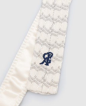 Stefano Ricci Children's silk tie in a geometric pattern YCRMTSR8162