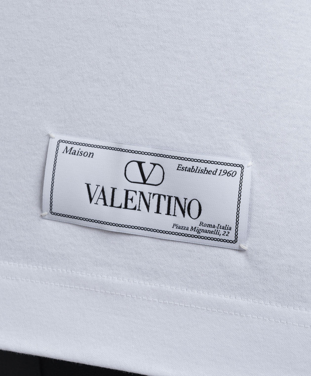 VALENTINO フロントロゴ ホワイトシャツ VALENTINO フロントロゴ ホワイトシャツ VALENTINO フロントロゴ