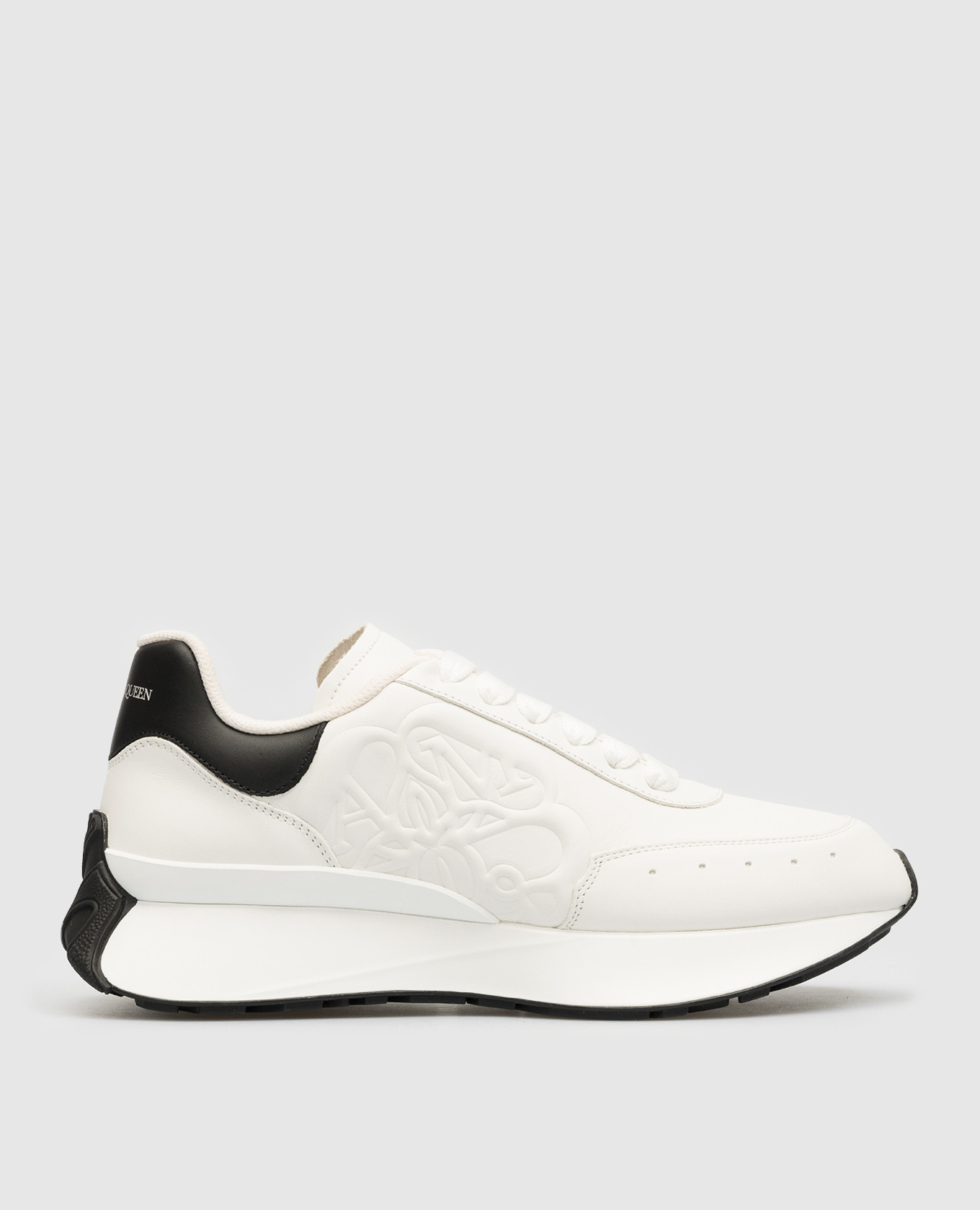 Alexander McQueen Sprint Leather Sneakers ‘White’ | Size 45EU(12US) Alexander McQueen Sprint Runner leather sneakers Alexander  main image 3