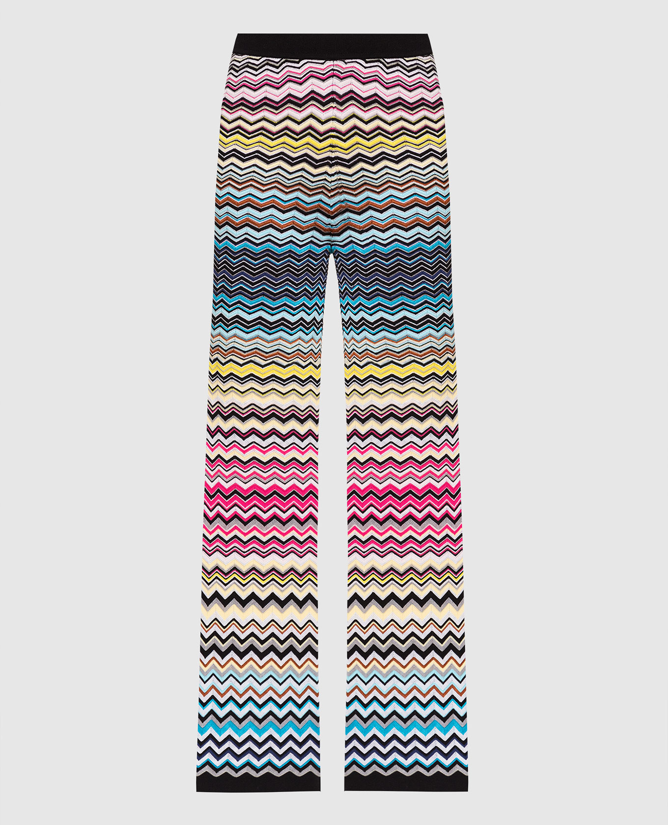 

Pants with a high fit in a geometric pattern Missoni, White