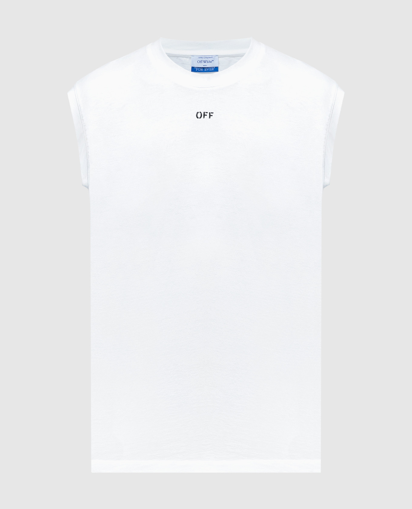 

White t-shirt with Off print Off-White, Белый
