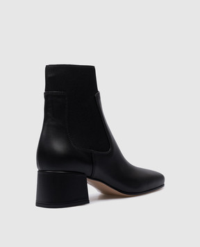 Gianvito Rossi Holmes black leather Chelsea boots G7318245RIC