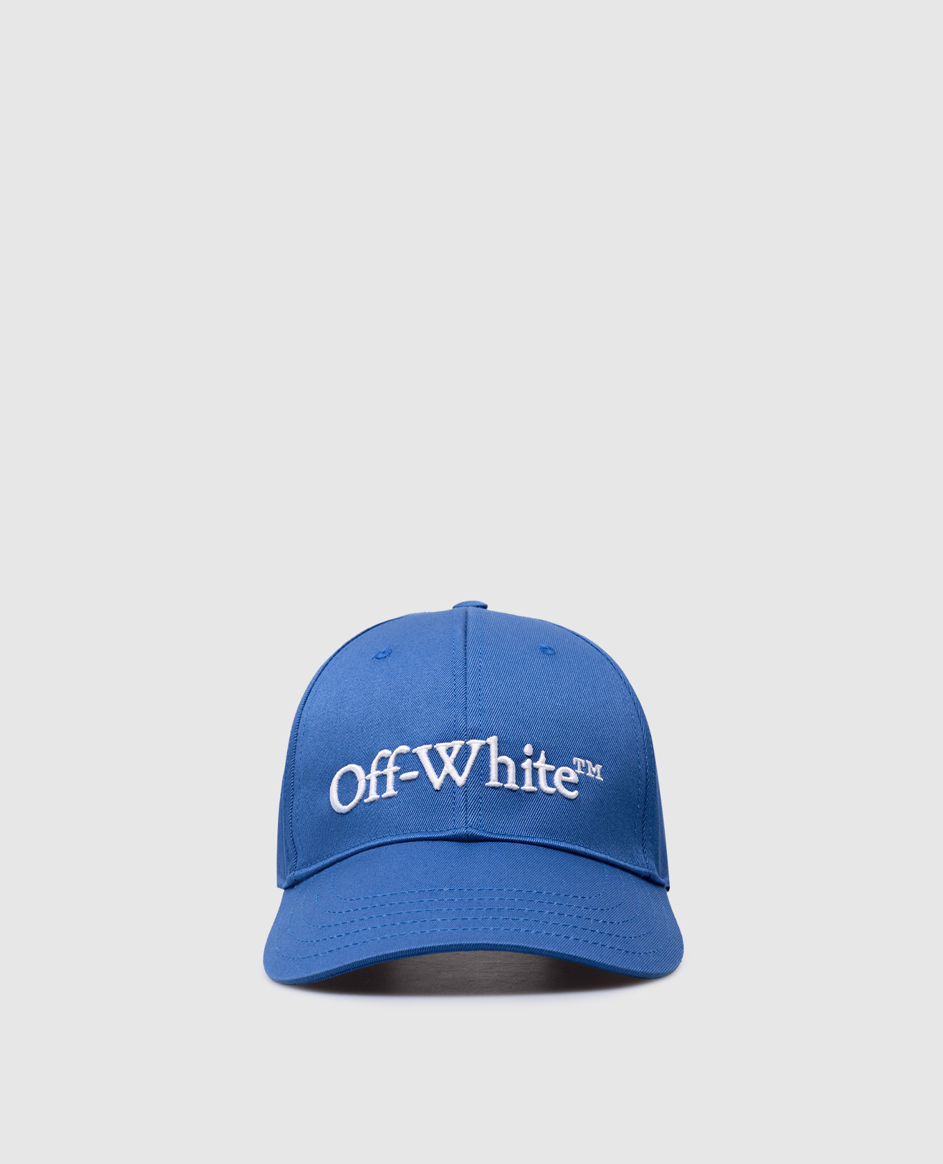 

Blue cap with logo embroidery Off-White