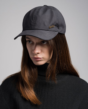 Borsalino Black Logo Hiker Rain Cap B95174BVAA0019