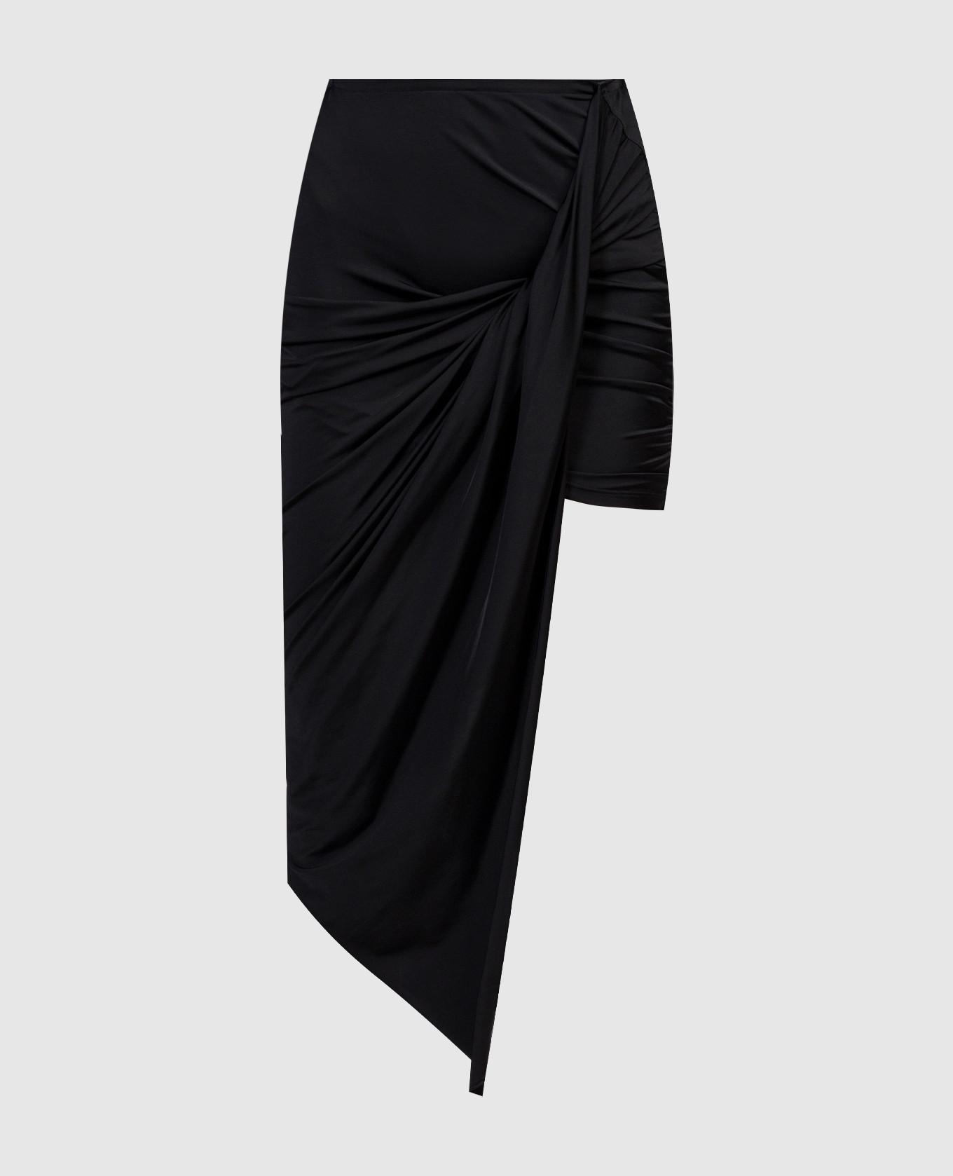 

Black asymmetric skirt Thierry Mugler