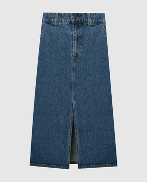 CO Blue denim skirt 3068SOCD