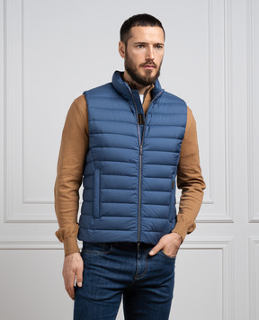 MooRER CALAF blue down vest CALAFS3