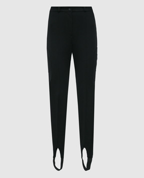 Casablanca Black tight pants WF23TR16003