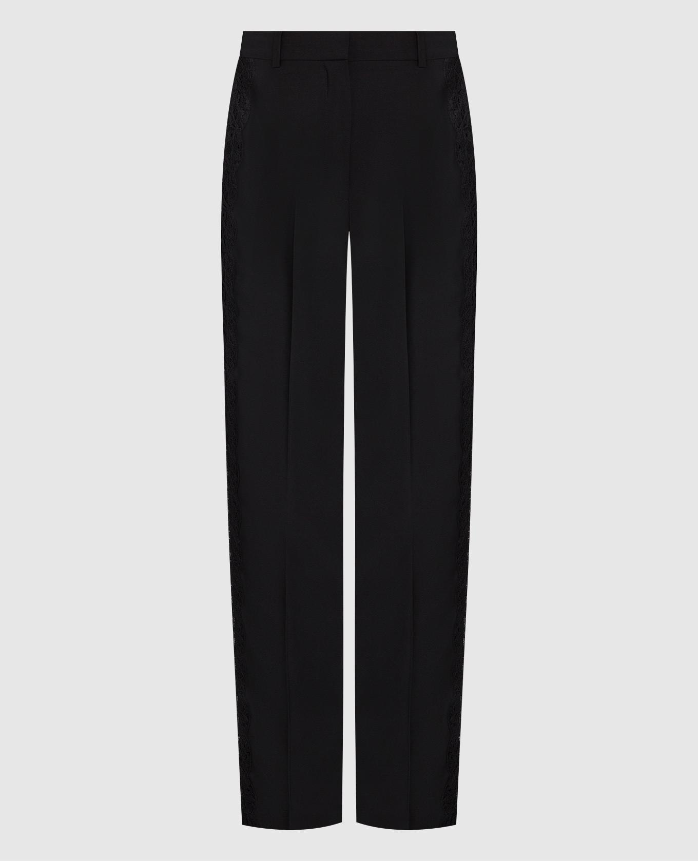 

Black wool trousers with lace Alexander McQueen