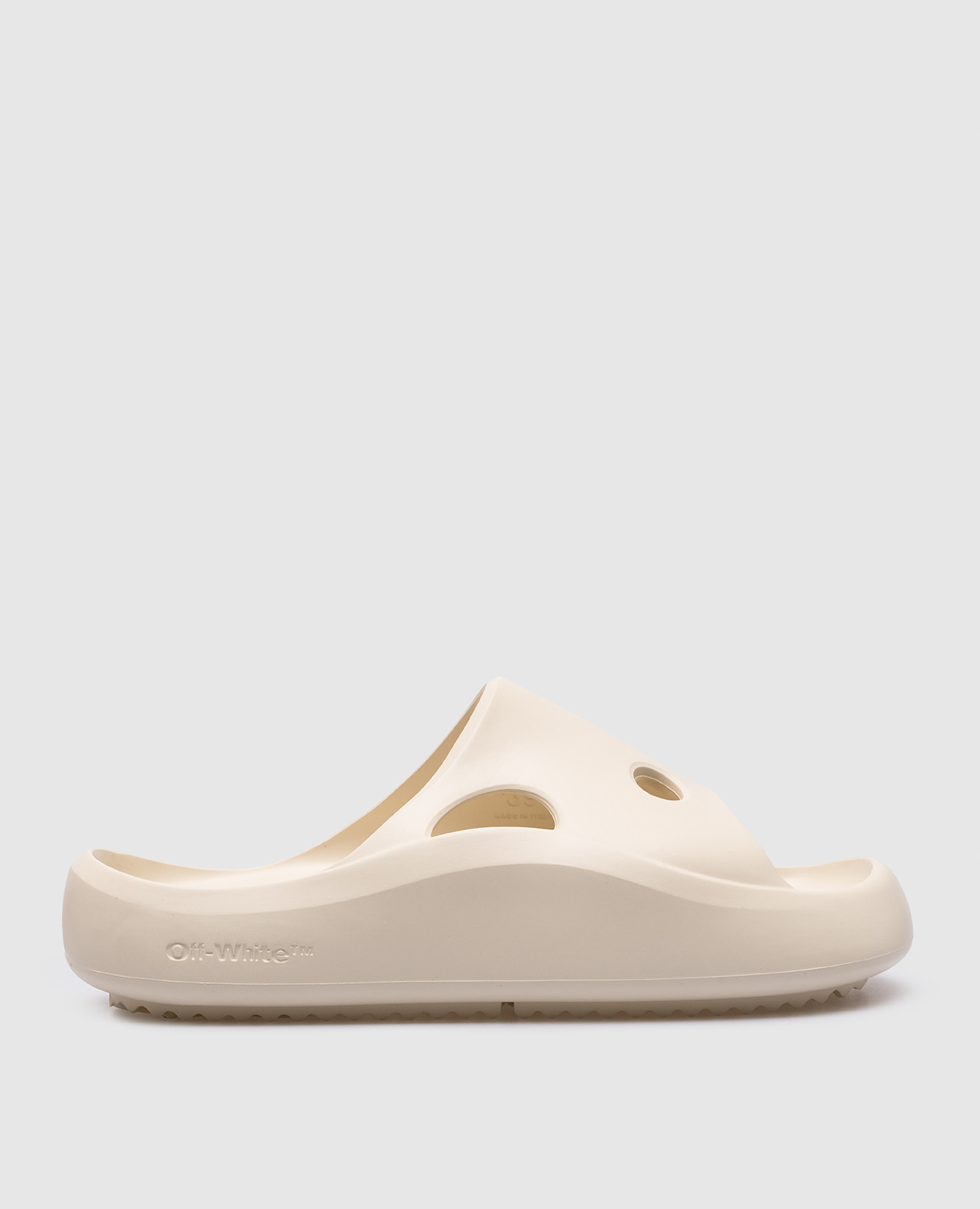 

Beige Meteor sliders Off-White, Бежевый