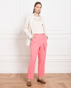 Peserico Pink pants P0482702747