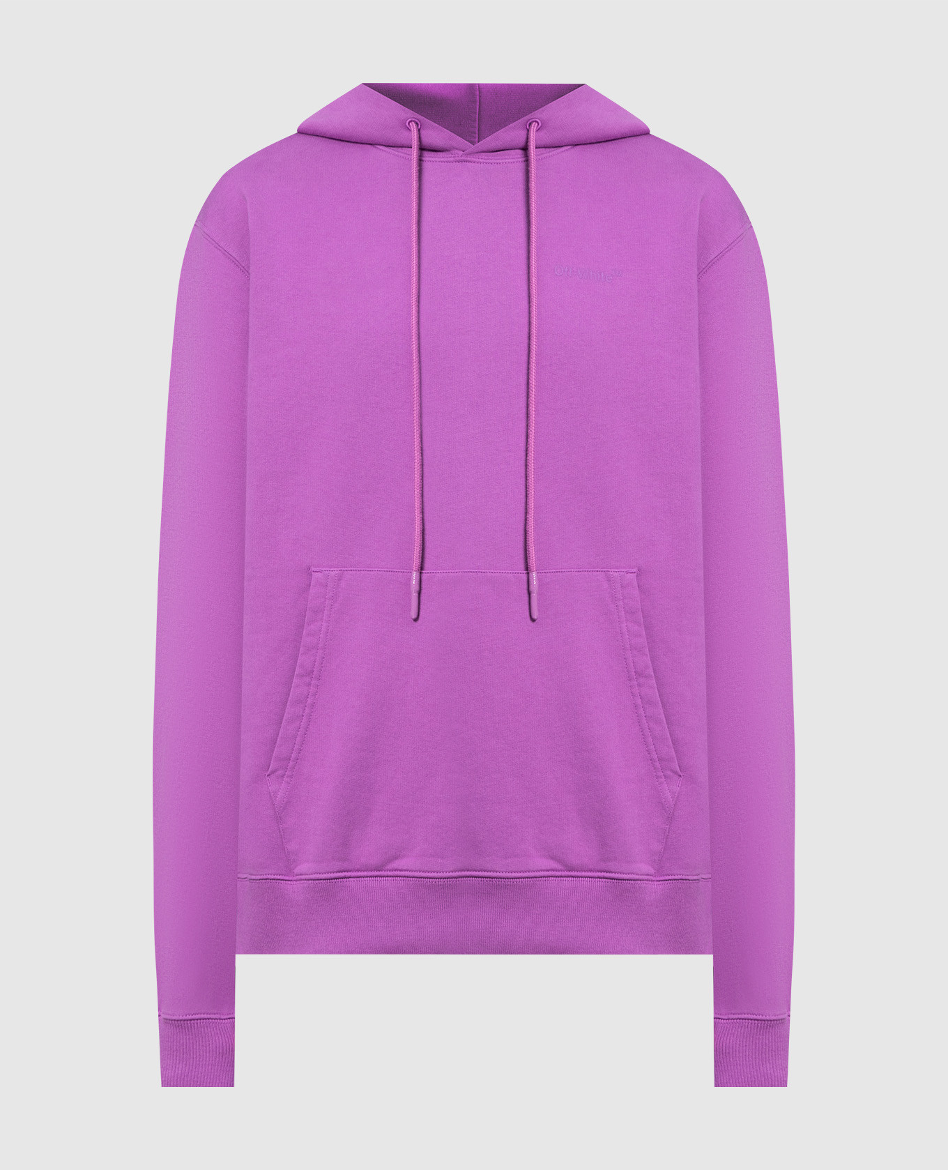 

Purple logo hoodie Off-White, Фиолетовый