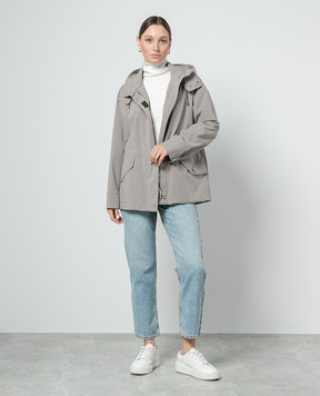 MooRER GALA-KNP gray windbreaker GALAKNP