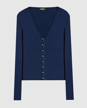 Dondup Blue cardigan DT274M00890D002