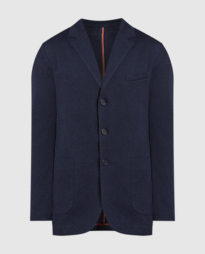 Enrico Mandelli Blue blazer A7T7214803