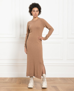 Babe Pay Pls Brown cashmere dress MD9711307341R