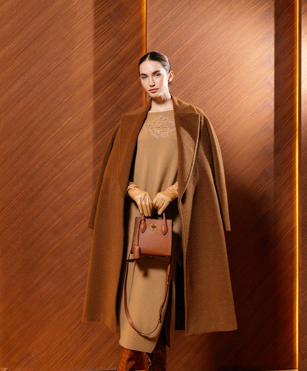 Ermanno Scervino - Maggie brown leather tote bag D433S362CZY