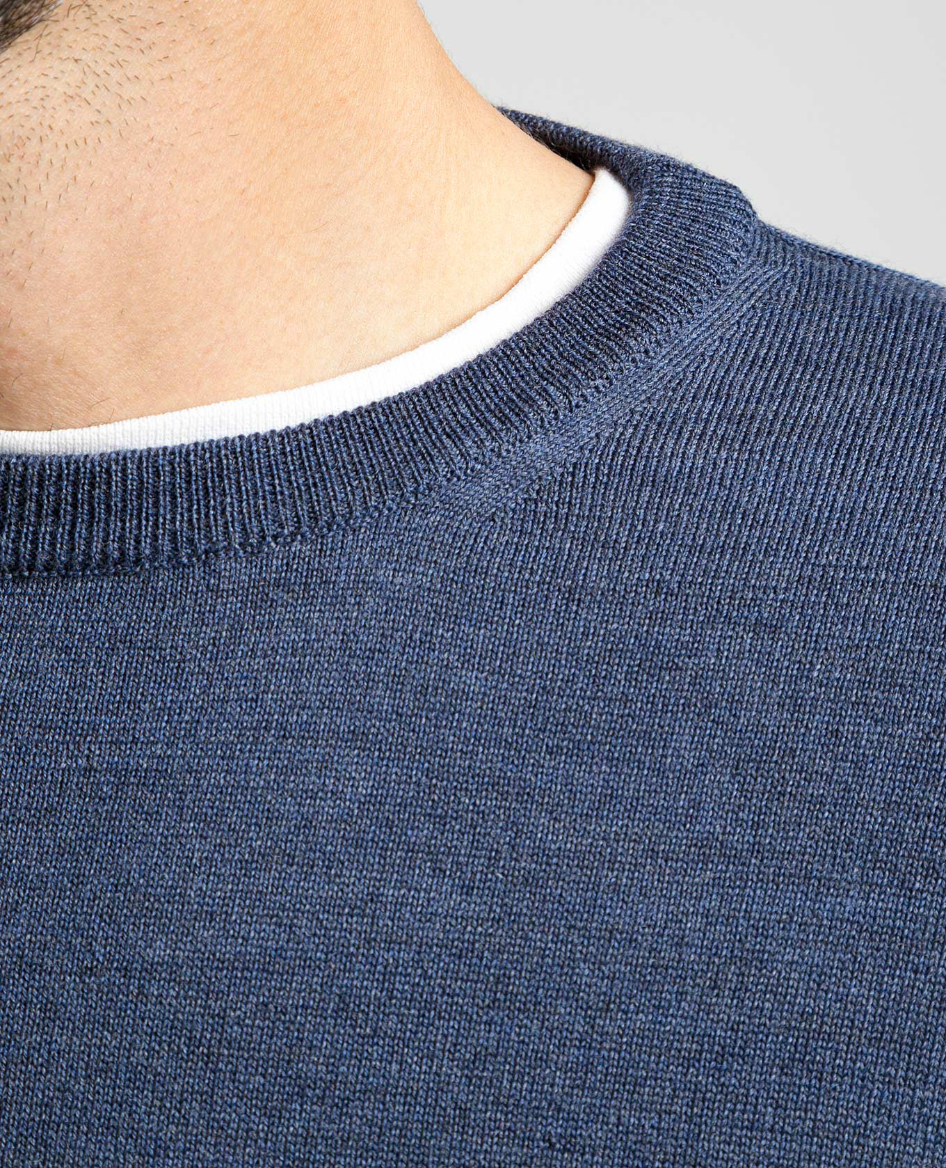 

Blue woolen jumper Cashmere&Whiskey