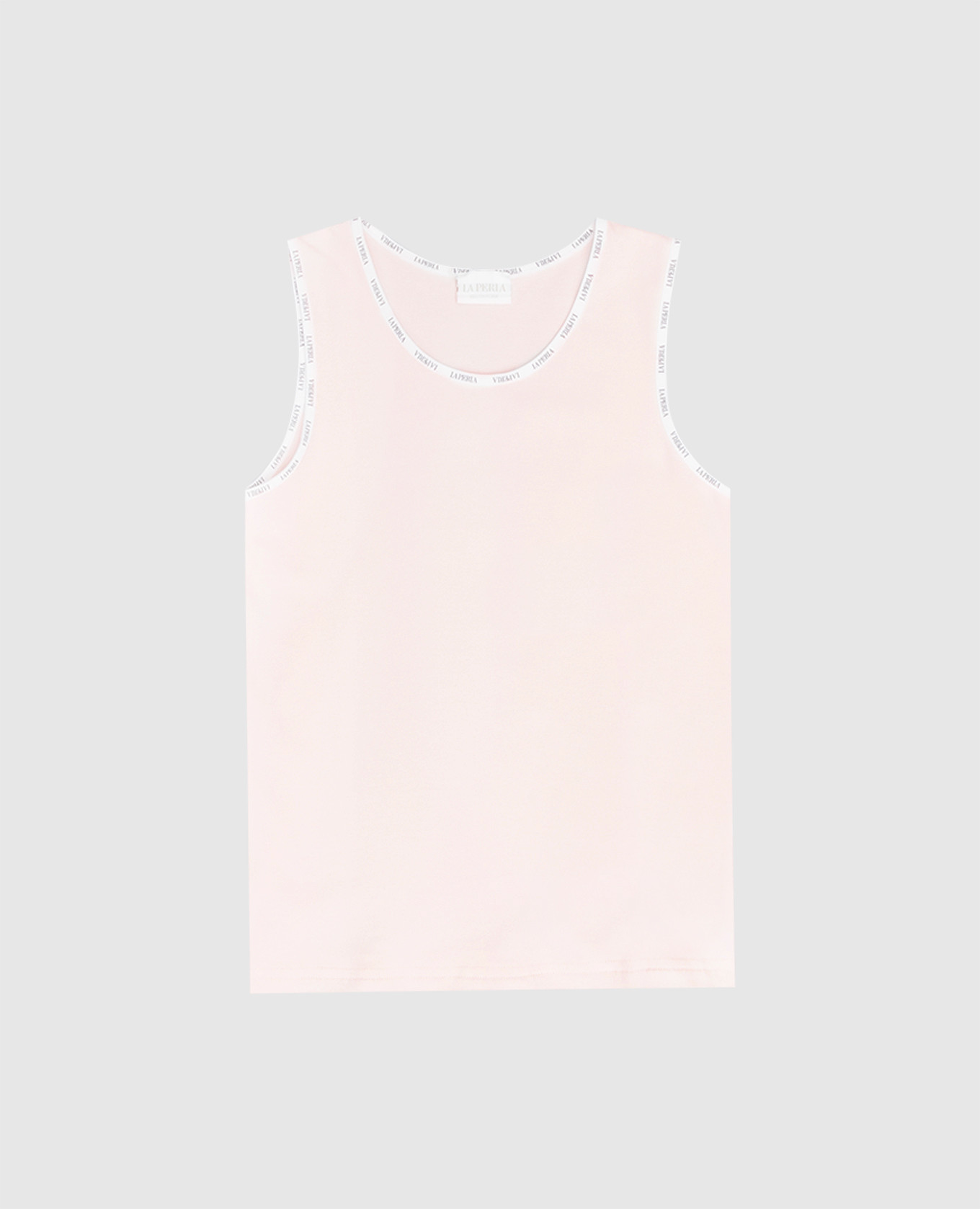Children's pink t-shirt with a logo la perla