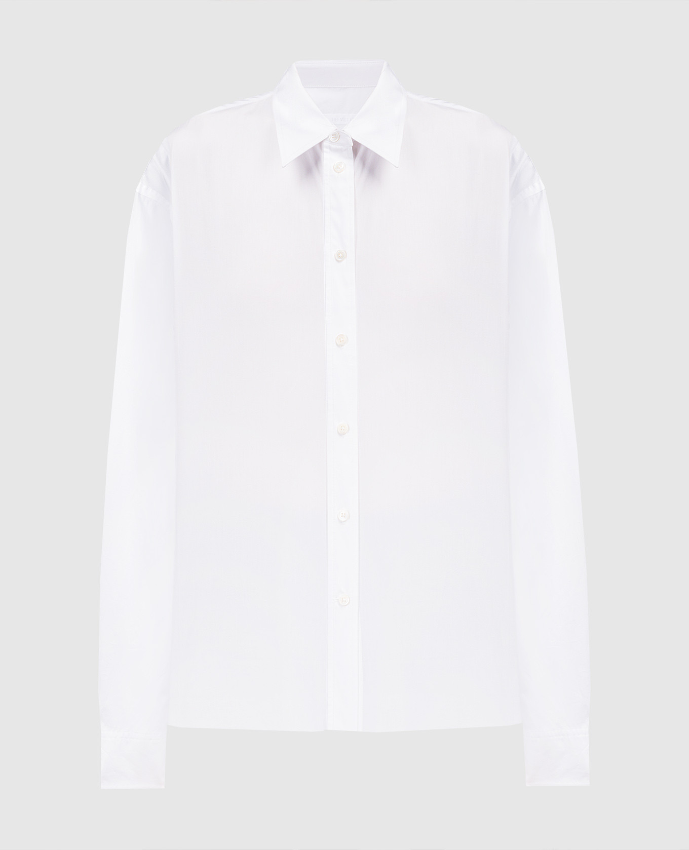 White shirt with a strap helmut lang