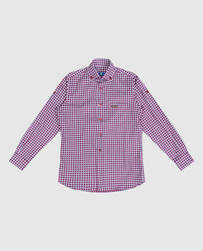 Stefano Ricci Children's checkered shirt YC003204LJ1824
