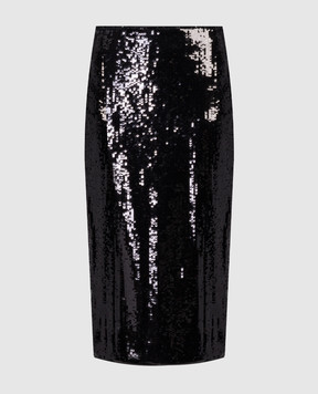 Theory Black skirt with sequins N1005304