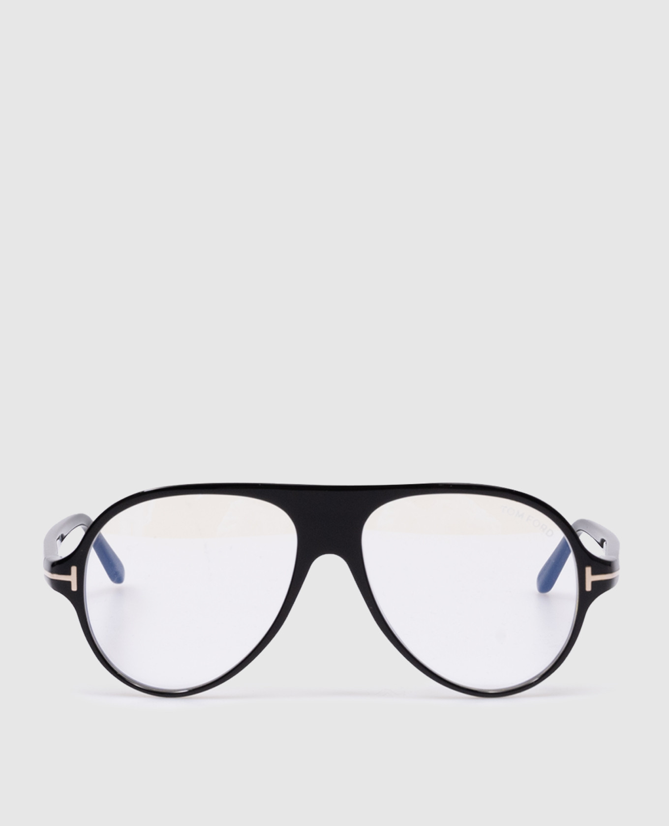 メガネ Tom Ford Blue Light Blocking Glasses TF5012B 001 Tom Ford FT5012-B 001 Black / Blue Block 53mm Eyeglasses