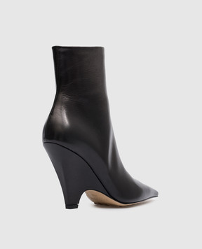 Bottega Veneta Black leather ankle boots 708303V1TR0