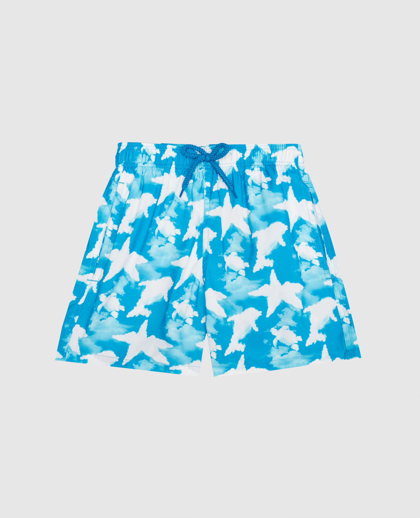 

Children's blue Jihin swimming shorts in a print Vilebrequin, Light blue