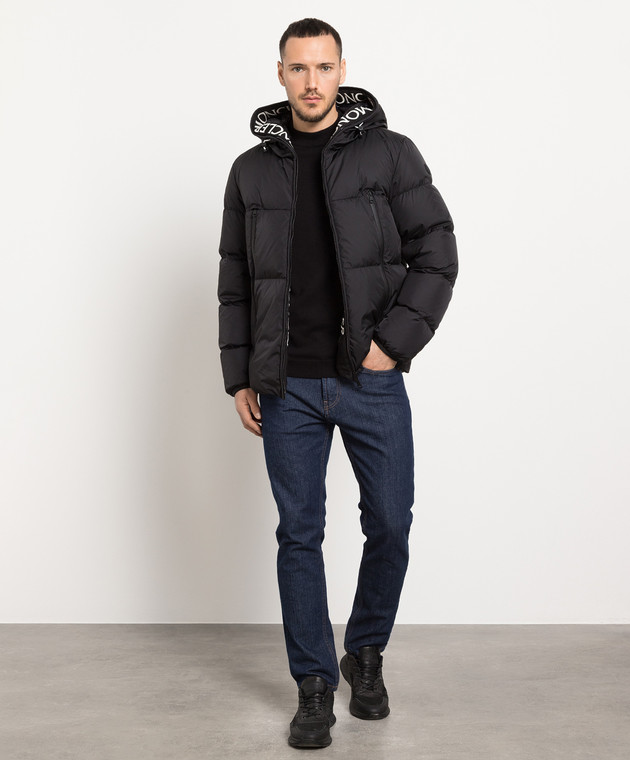 Moncler Montcla schwarze Daunenjacke 1B56900C0300 online kaufen bei Symbol