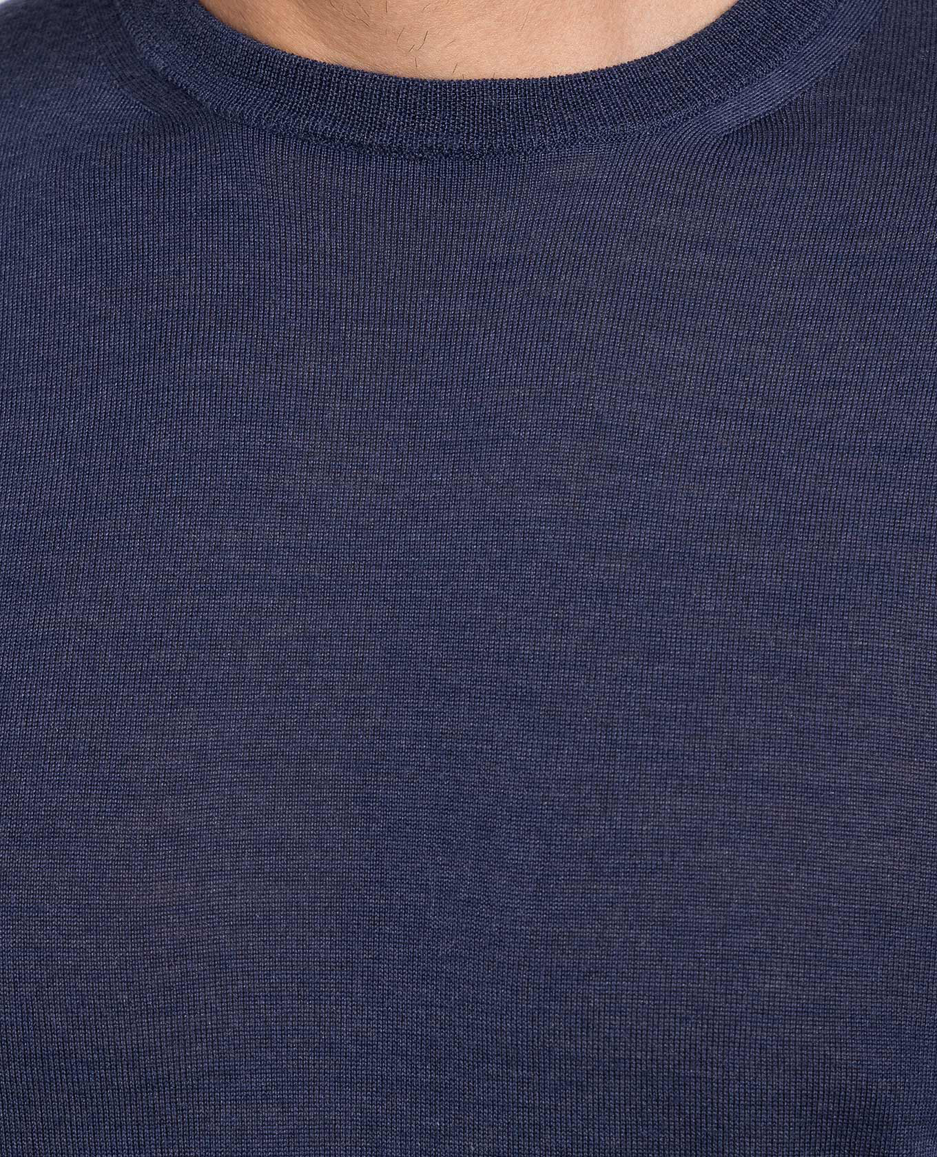 

Blue wool, silk and cashmere jumper Cashmere&Whiskey