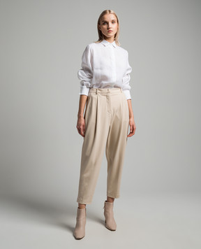 MooRER Beige pants CEYLAN CEYLANJ