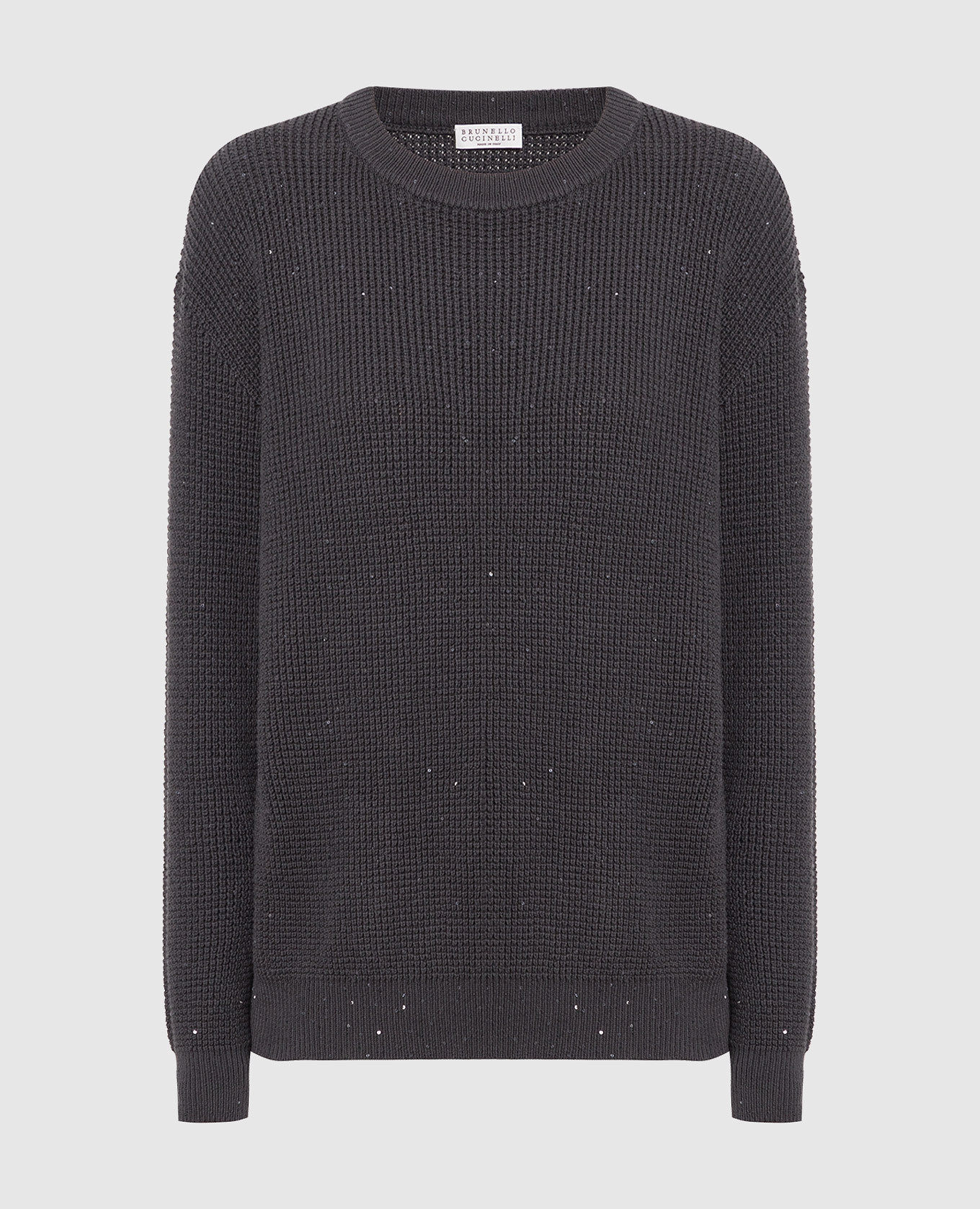

Gray jumper with sequins Brunello Cucinelli, Grey