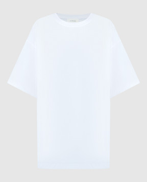 Max Mara Sportmax White BLOCCO t-shirt with crystal BLOCCO