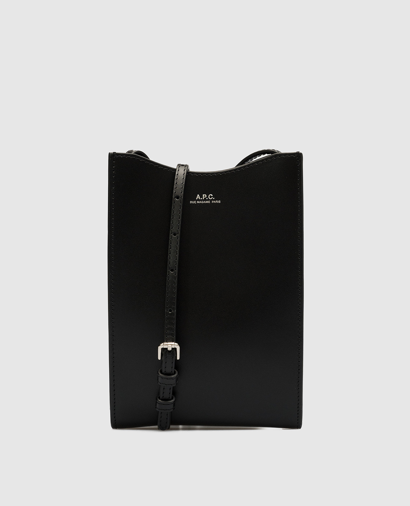 A.P.C - Jamie black leather bag PXBMWH63043 - shop with European
