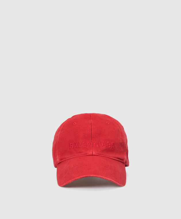 Balenciaga cap red best sale