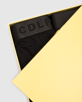 CDLP Set of black briefs with logo MUW00401172317MW04