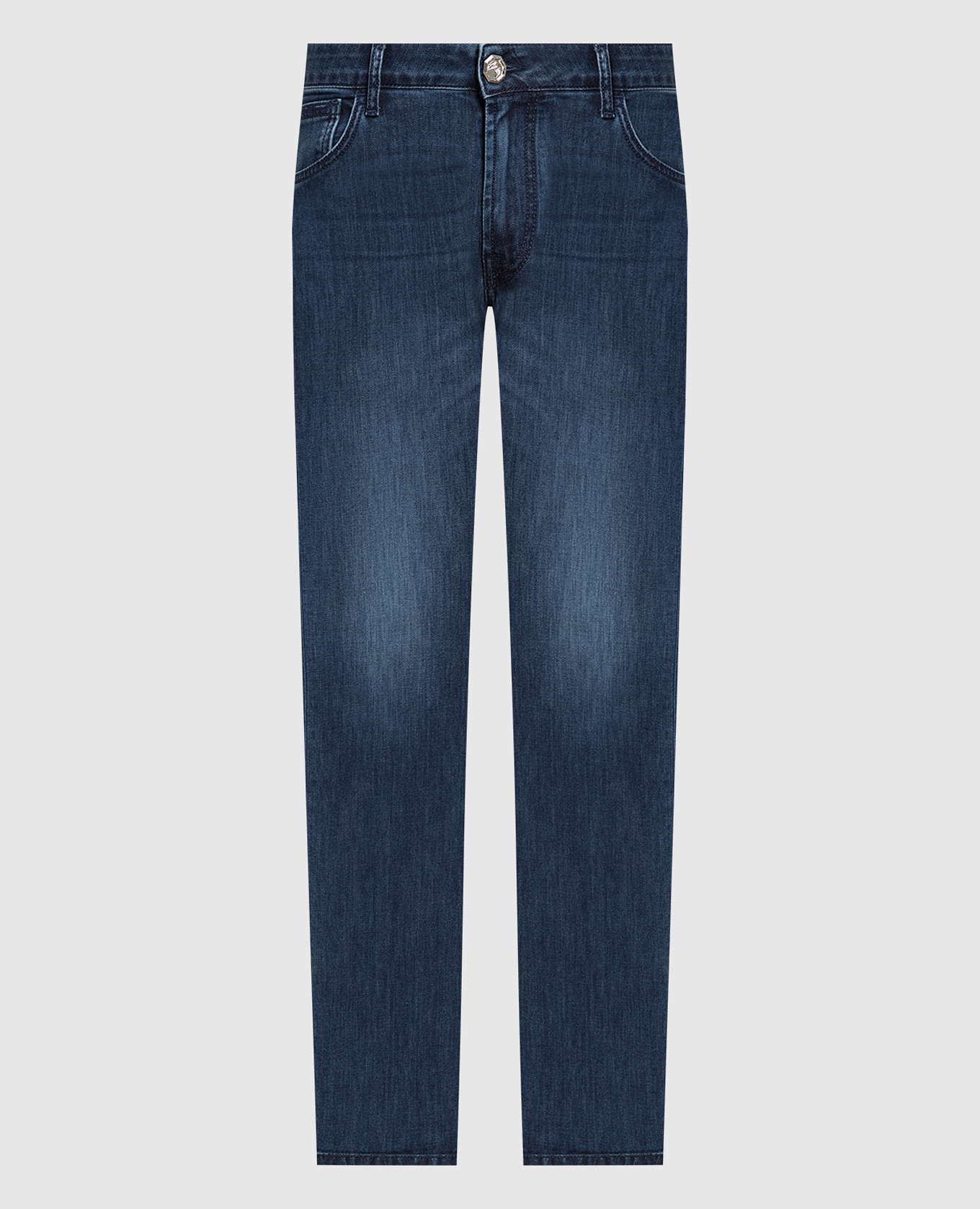 

Blue jeans with a distressed effect Stefano Ricci