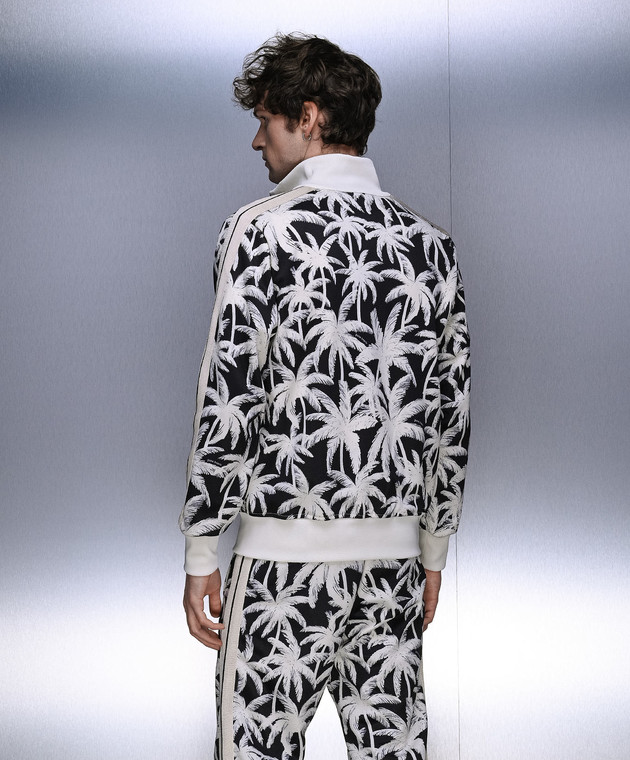 【定価14万】新品未使用 Palm Angels パームツリー柄ジャケット Palm Angels - Black sports jacket with PALMS print