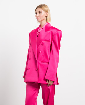 Magda Butrym Pink double-breasted jacket 181722