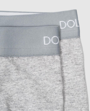 Dolce&Gabbana Children's set of gray boxer briefs L4J701G7OCT